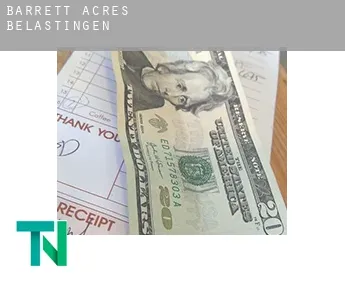 Barrett Acres  belastingen