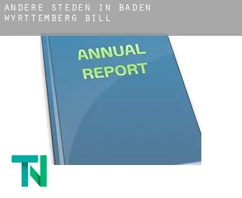 Andere steden in Baden-Württemberg  bill