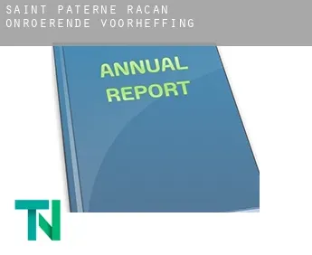 Saint-Paterne-Racan  onroerende voorheffing