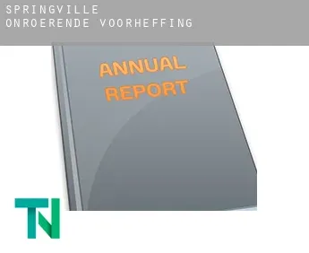 Springville  onroerende voorheffing