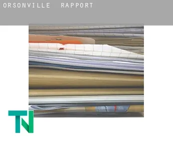 Orsonville  rapport