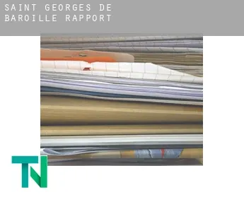 Saint-Georges-de-Baroille  rapport