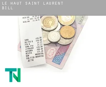 Le Haut-Saint-Laurent  bill