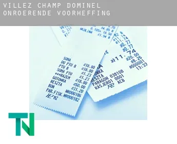 Villez-Champ-Dominel  onroerende voorheffing