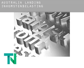 Australia Landing  inkomstenbelasting