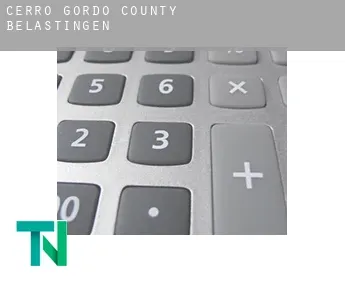 Cerro Gordo County  belastingen