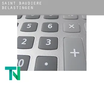 Saint-Baudière  belastingen