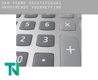 San Pedro Sacatepéquez  onroerende voorheffing