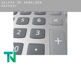 Solera de Gabaldón  rapport