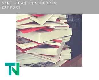 Sant Joan de Pladecorts  rapport