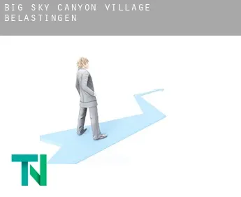 Big Sky Canyon Village  belastingen