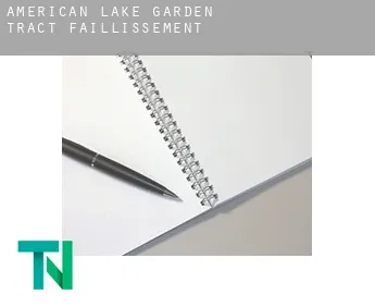 American Lake Garden Tract  faillissement