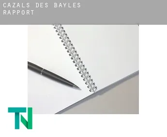 Cazals-des-Baylès  rapport