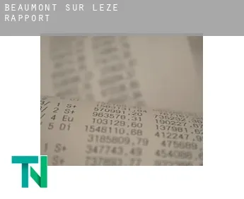 Beaumont-sur-Lèze  rapport