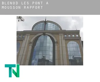 Blénod-lès-Pont-à-Mousson  rapport
