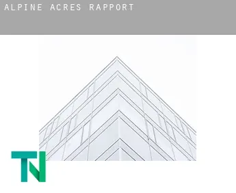 Alpine Acres  rapport