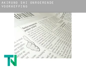 Akiruno-shi  onroerende voorheffing