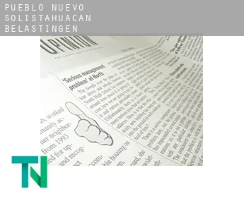 Pueblo Nuevo Solistahuacán  belastingen