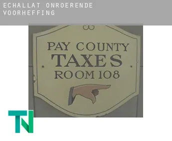 Échallat  onroerende voorheffing