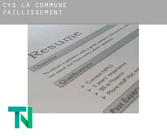 Cys-la-Commune  faillissement