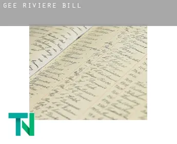 Gée-Rivière  bill