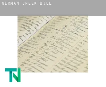 German Creek  bill