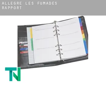 Allègre-les-Fumades  rapport