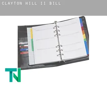 Clayton Hill II  bill