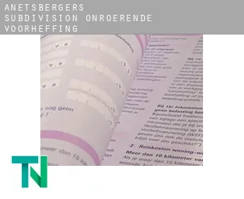 Anetsberger's Subdivision  onroerende voorheffing