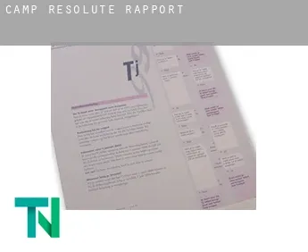 Camp Resolute  rapport