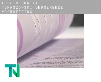 Powiat tomaszowski (Lublin Voivodeship)  onroerende voorheffing