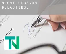 Mount Lebanon  belastingen